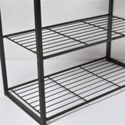 3 Tier Shoe Rack Black Metal With Natural Wood - Brightroom™ 12 3 Tier Shoe Rack Black Metal With Natural Wood - Brightroom™ -Furniture Store GUEST 240132f8 8257 4467 82bd 34848919c42b