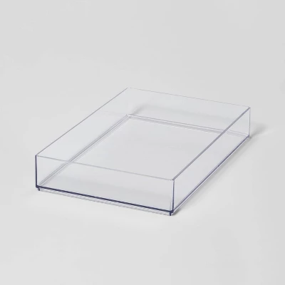 Plastic Organizer Tray Clear - Brightroom™ 9 Plastic Organizer Tray Clear - Brightroom™ - Image 9