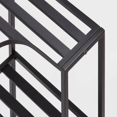 Small Space Storage Cabinet Black Metal - Brightroom™ 2 Small Space Storage Cabinet Black Metal - Brightroom™ - Image 2