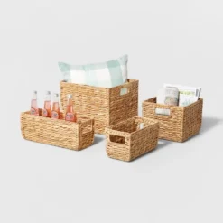 Woven Water Hyacinth Milk Crate - Brightroom™ 7 Woven Water Hyacinth Milk Crate - Brightroom™ -Furniture Store GUEST 9365bfe9 dbd8 490b ac54 8d2b5765ece7