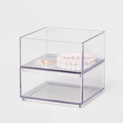 Plastic Organizer Tray Clear - Brightroom™ 3 Plastic Organizer Tray Clear - Brightroom™ - Image 3