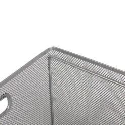 Mesh Crate File Box 10"x14"x 13.25" Silver - Brightroom™ -Furniture Store GUEST 9e04effa dde7 4772 9f15 4d3fa1725f20