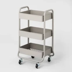 3 Tier Metal Utility Cart - Brightroom™ 8 3 Tier Metal Utility Cart - Brightroom™ -Furniture Store GUEST b751237f 152d 4bb9 85de 6c42ef255a3f