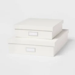 Canvas Desk Storage Box Set Of 2 - Brightroom™ -Furniture Store GUEST d08316dd b99f 4e3b 89ec fa5c80fd7470