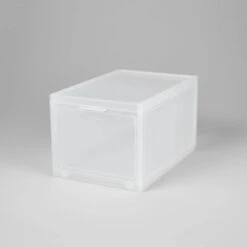 Small Stackable Bins Front Opening Clear Plastic - Brightroom™ 8 Small Stackable Bins Front Opening Clear Plastic - Brightroom™ -Furniture Store GUEST d14984ec d883 4043 91a2 cad190d9ba3c